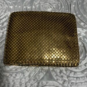 Whiting & Davis Gold mesh Wallet
